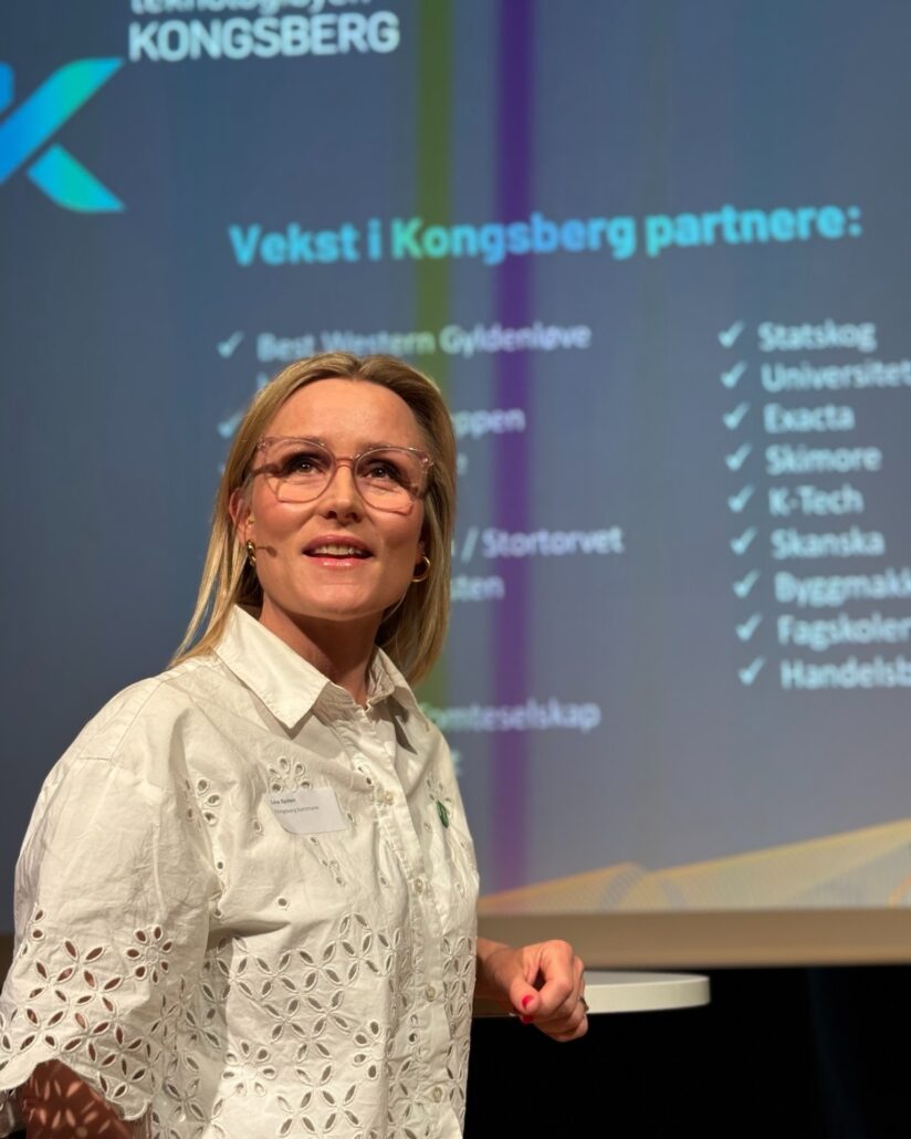 Bilde av ordfører fra boligkonferansen.
