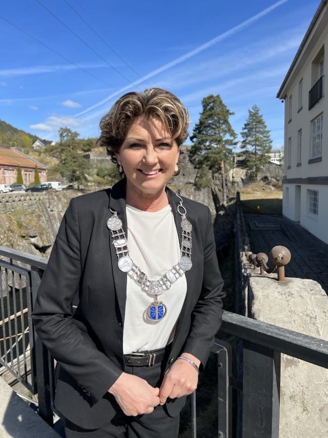 Gry Fuglestveit - ordfører i Notodden.
