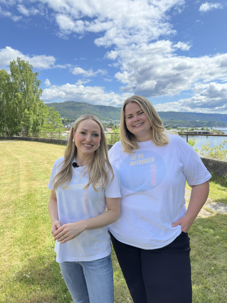 Bilde av arrangørene til Se til Notodden - Kristine Solhaug og Amalie Haugen Røimål