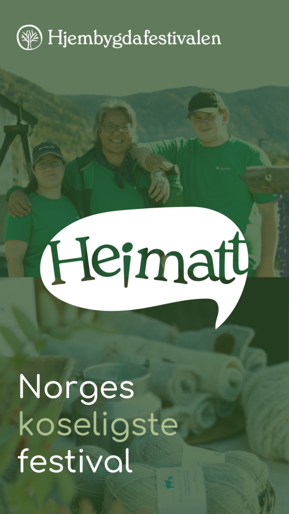 Bilde av plakaten til podcasten Heimat.